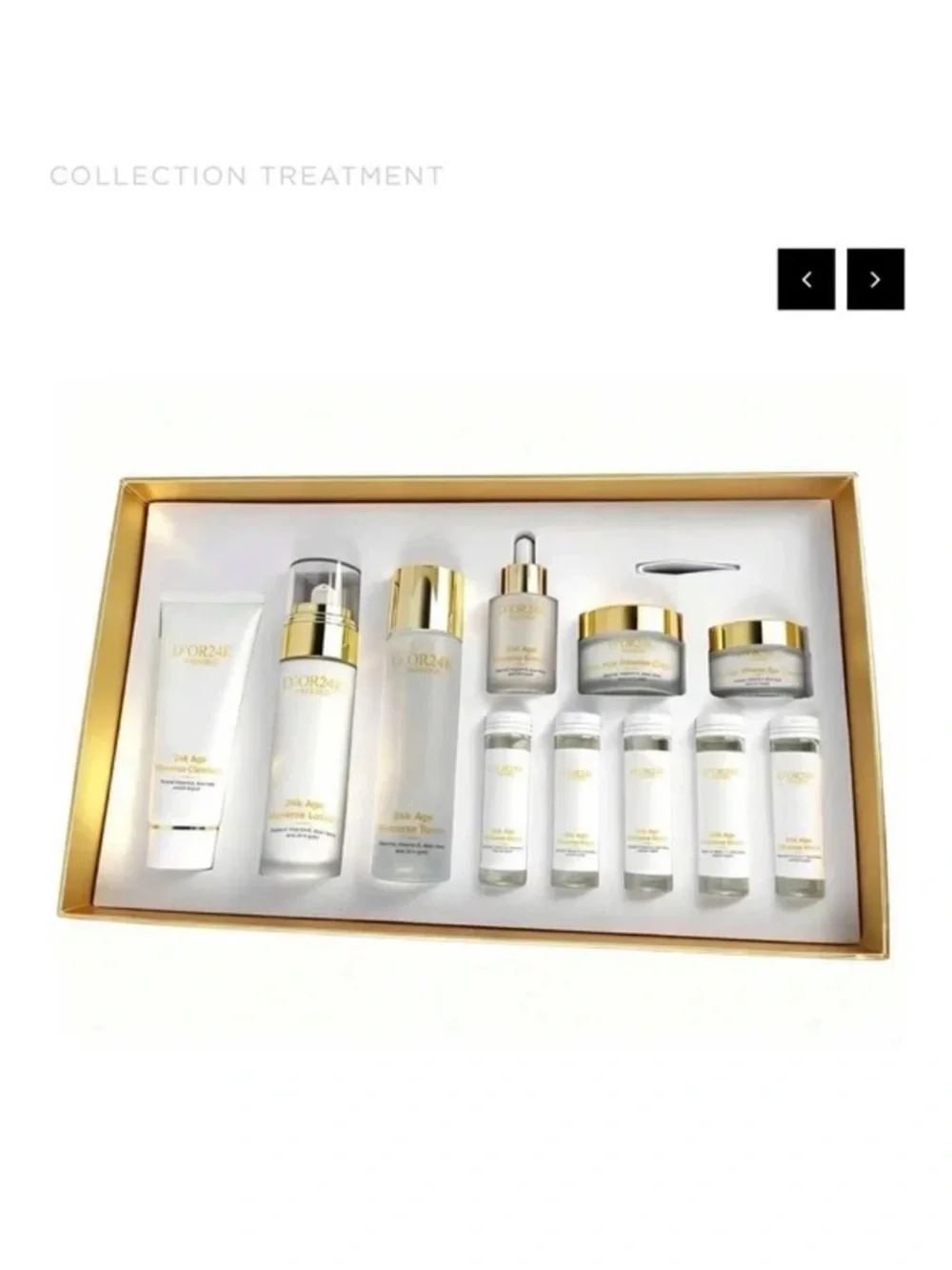 D’OR24K Prestige 24k Age Reverse System Collection Treatment New/Sealed - Picture 3 of 7